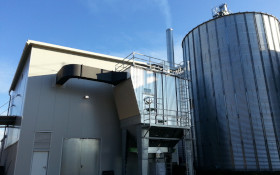 Alvan Blanch - Výroba horkého vzduchu pro sušení kukuřice, Rakousko
